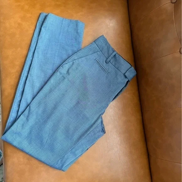 Banana Republic Jackson Fit Women’s Sz 6L Blue Gray Dress Pants Office Trousers - Picture 4 of 15